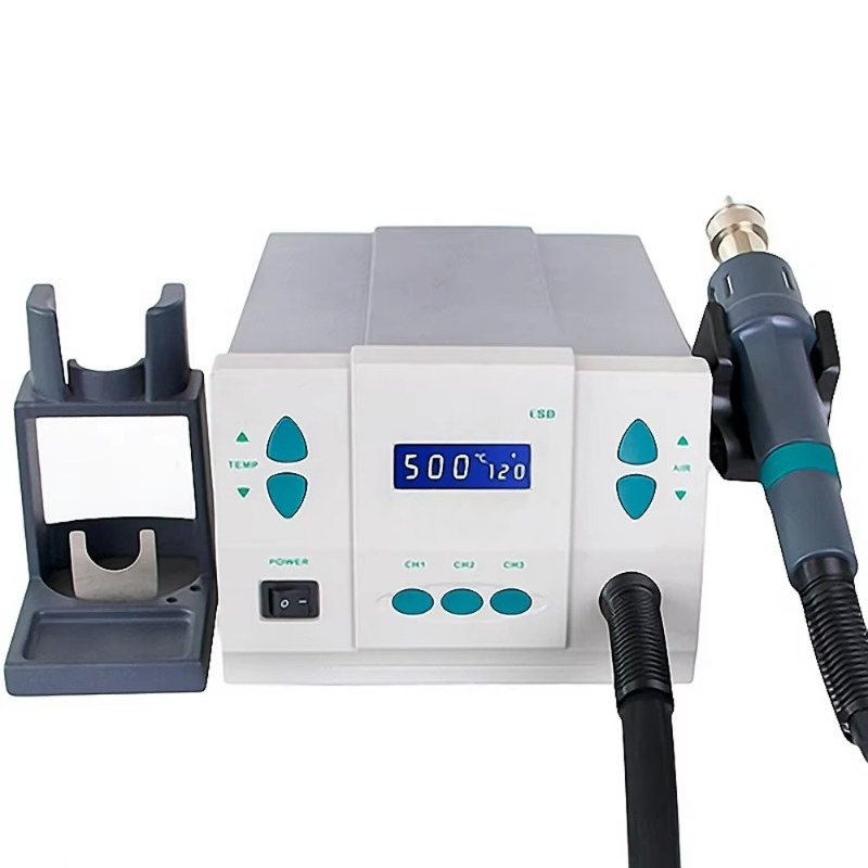 Hot Air Rework Station 861Dw - 861DW 정품 1000W 220/110V 열풍기, 납이