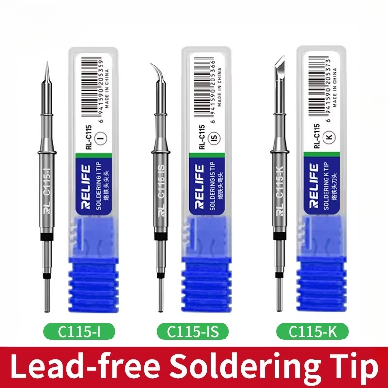 C115 Nano Soldering Iron Station - RELIFE C115-K/I/IS 나노 레벨 범용 T115