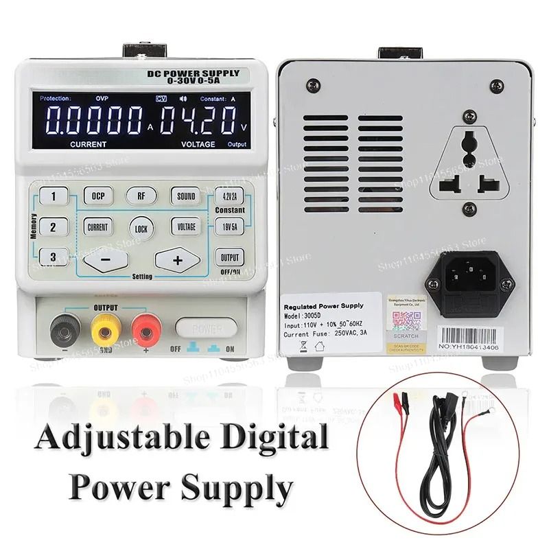 3005D 고정밀 디지털 조절식 DC 안정화 전원 공급 - High Precision Dc Power Supply 30V 10A 리뷰 및 가격