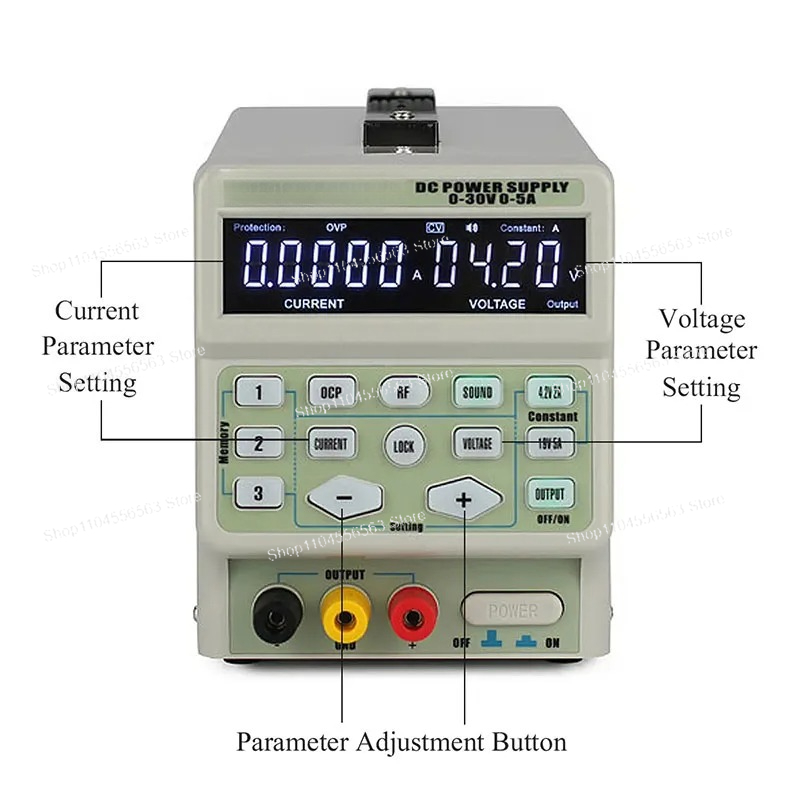 3005D 고정밀 디지털 조절식 DC 안정화 전원 공급 - High Precision Dc Power Supply 30V 10A 리뷰 및 가격
