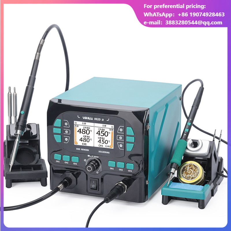 YIHUA 992D-II 2-in-1 LCD 디스플레이 - C210 Precision Soldering Station 리뷰 및 가격